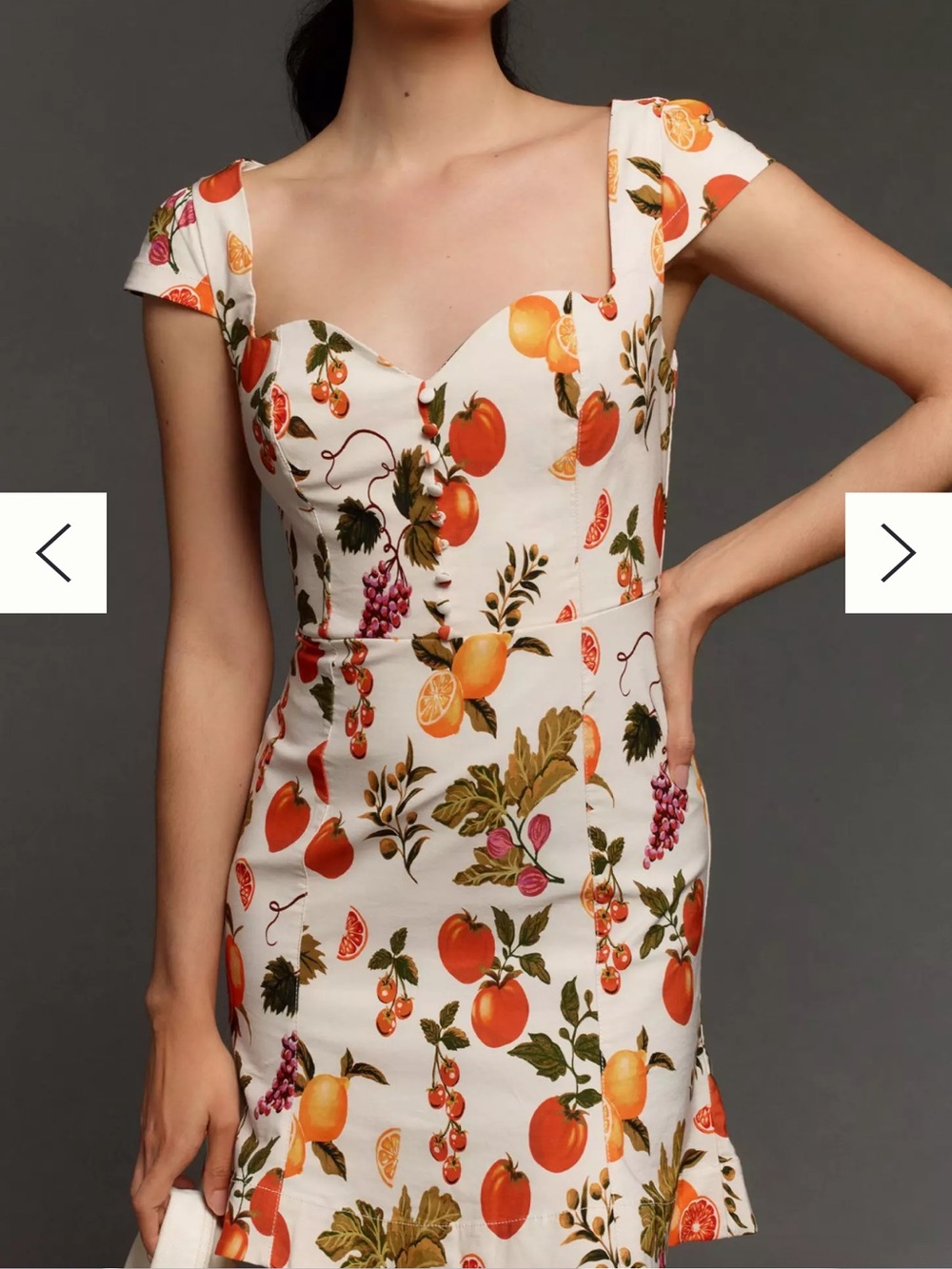 Maeve The Cecily Fit & Flare Sweetheart Mini Dress NWT